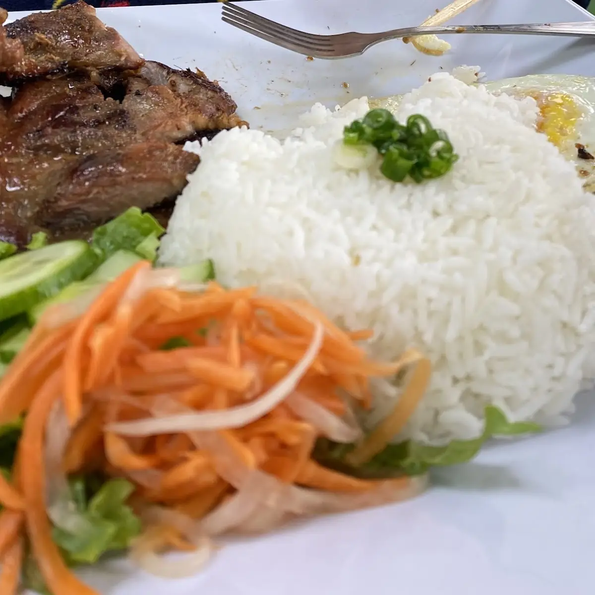Grilled Pork Chop with Rice