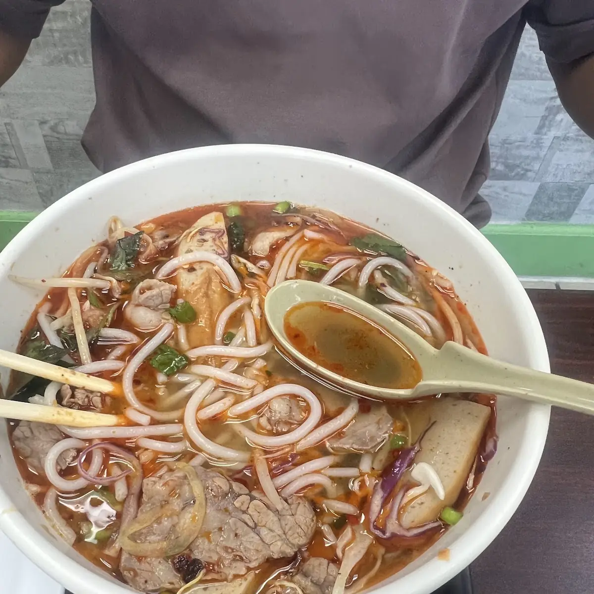 Spicy Beef Noodle Soup