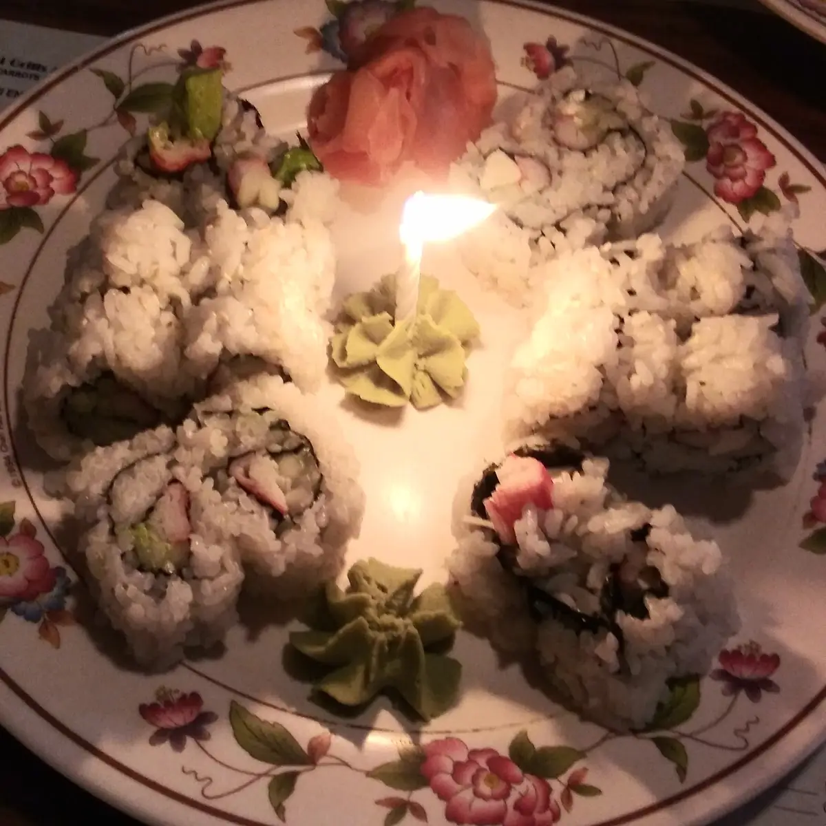 Sushi Birthday Cake