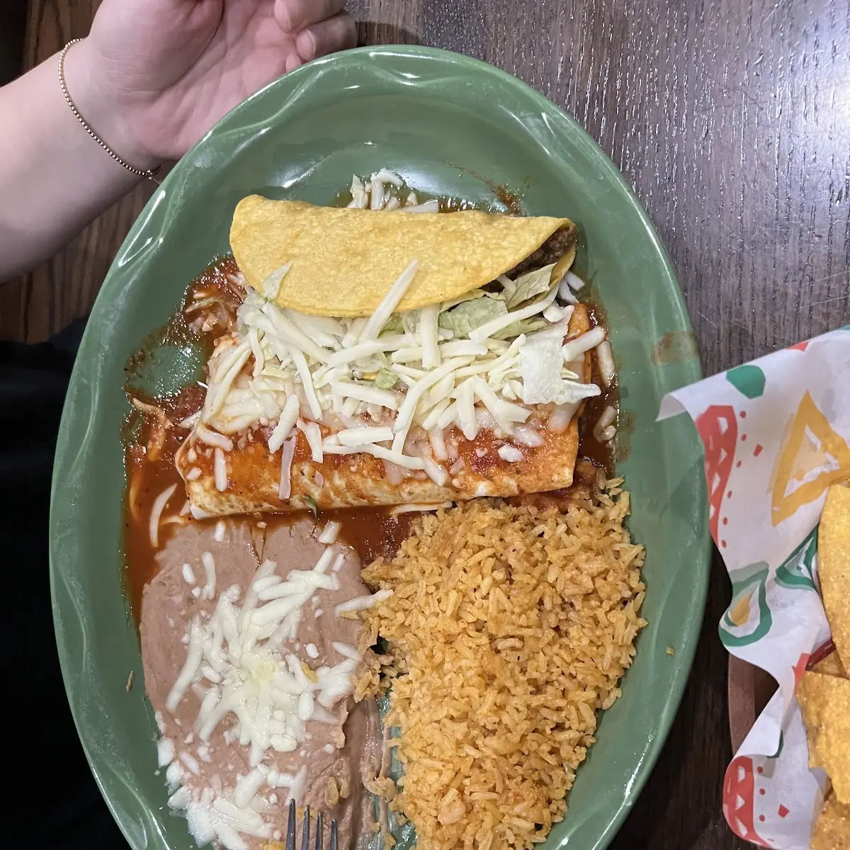 Children's Enchilada Plate