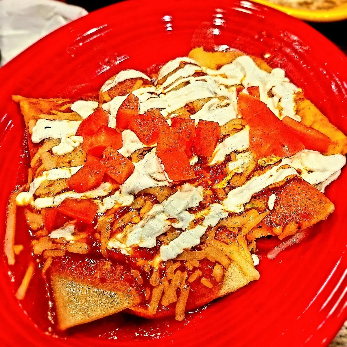 Fajitas Chilaquiles Mexicanos