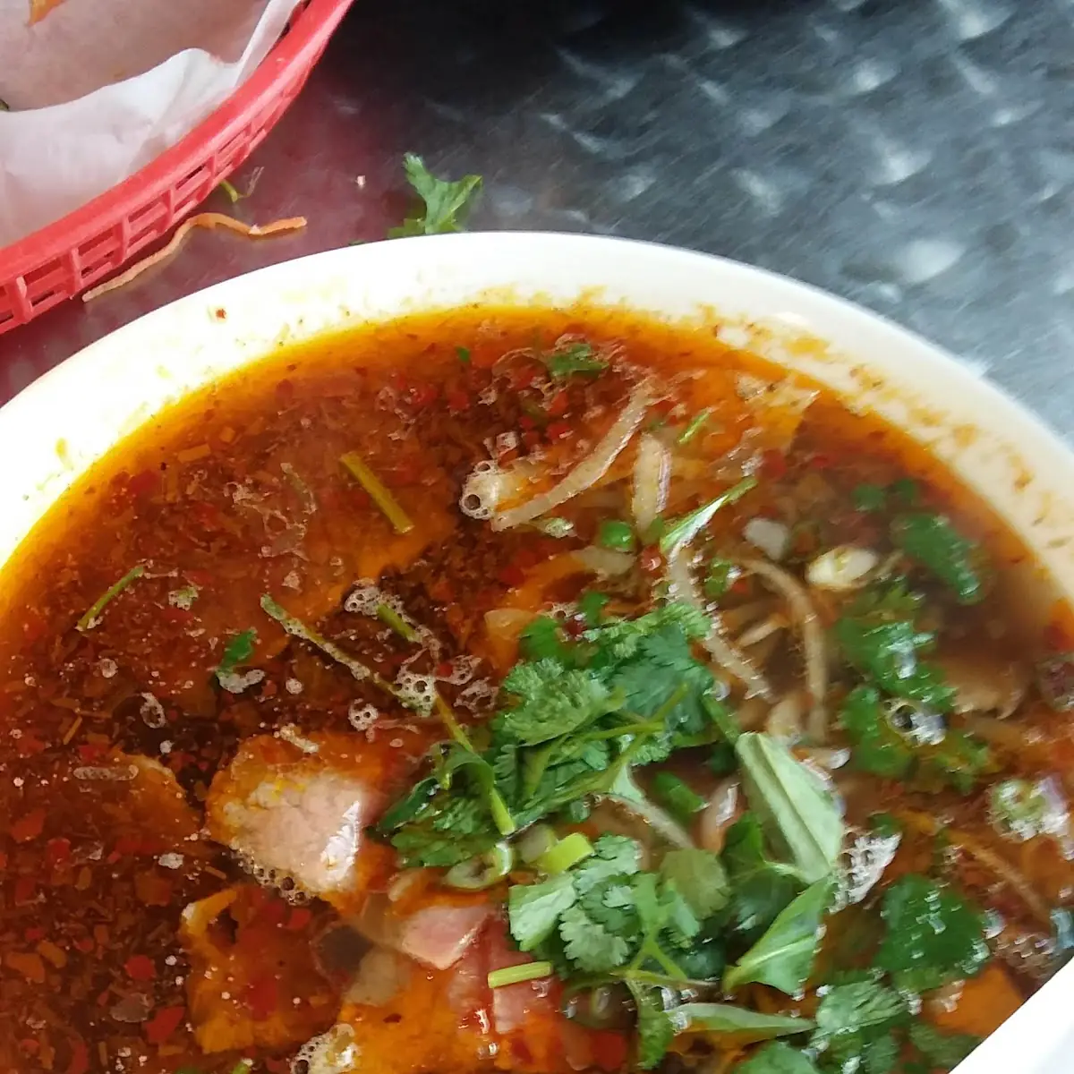 Spicy Beef Noodle Bun Bo Hue