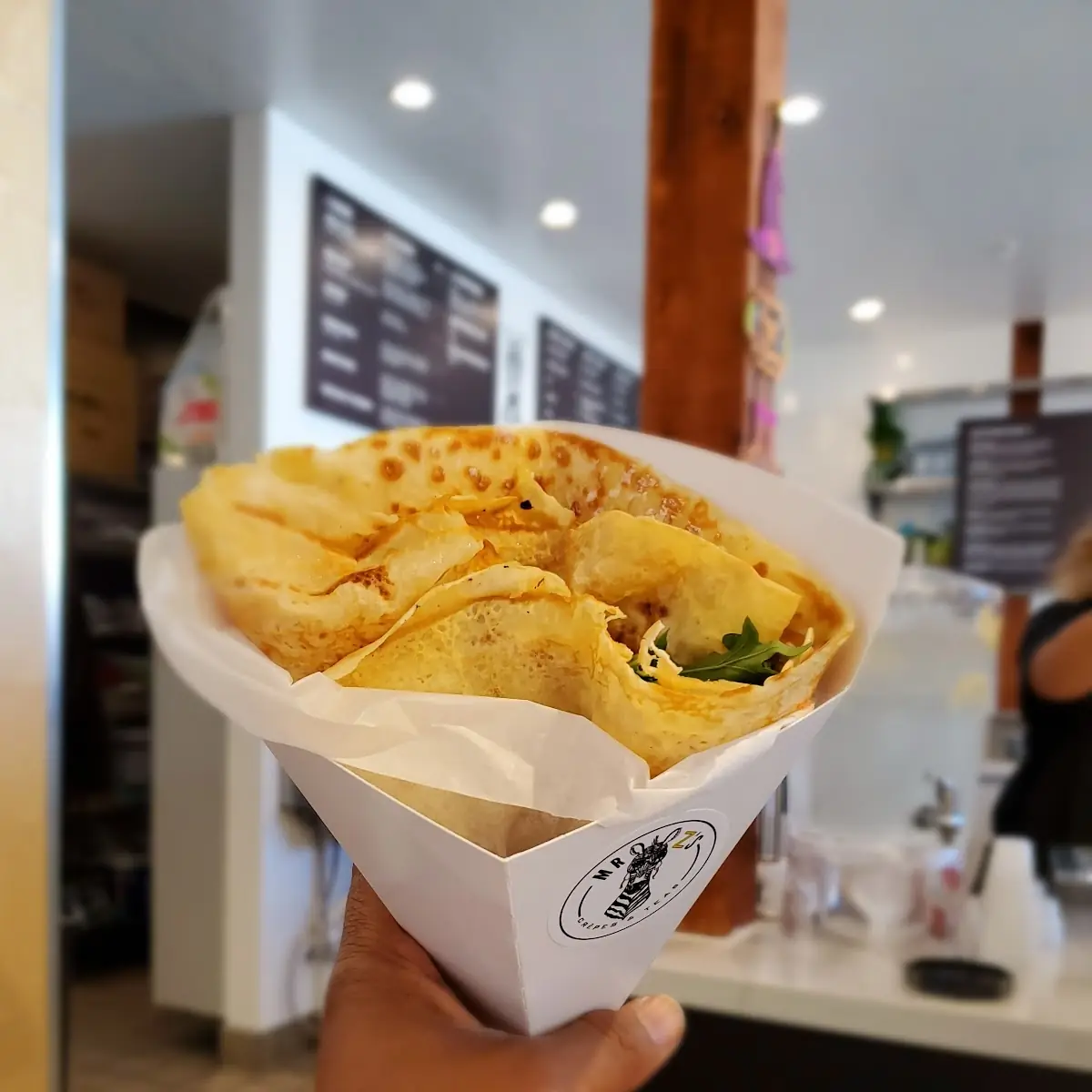 Smoked Salmon Crêpe