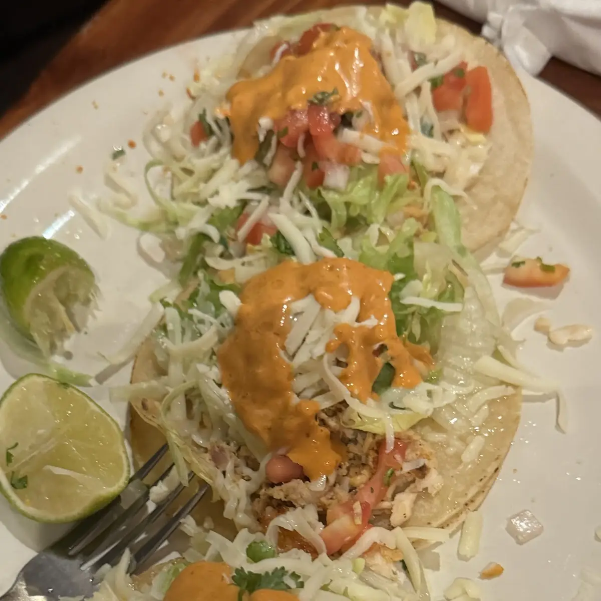 Shrimp Tacos 2 Plate