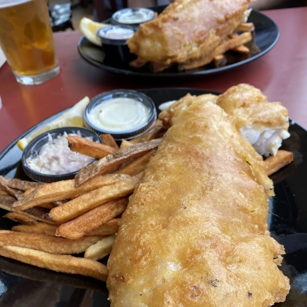 Walleye Fish and Chips