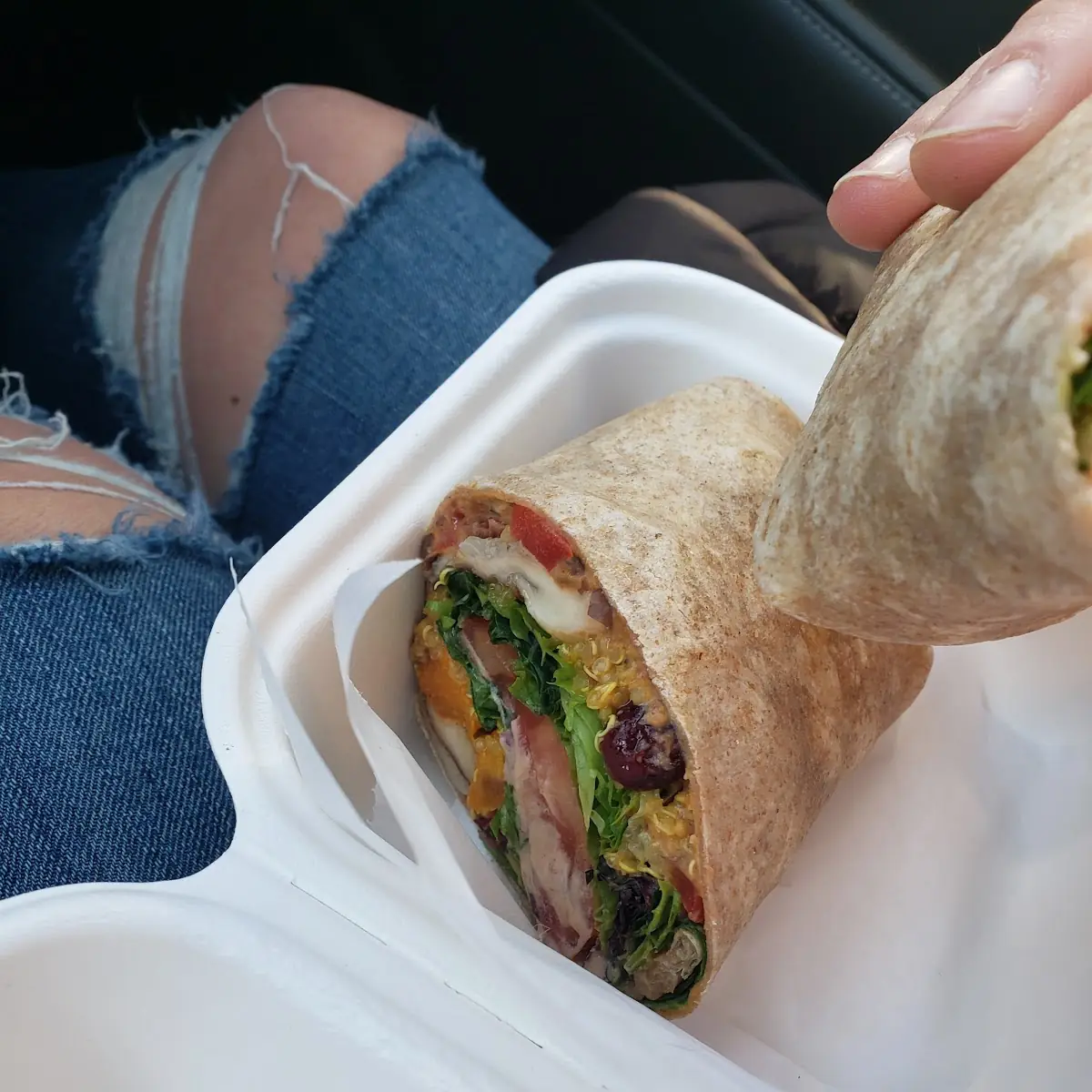 Quinoa Veggie Wrap