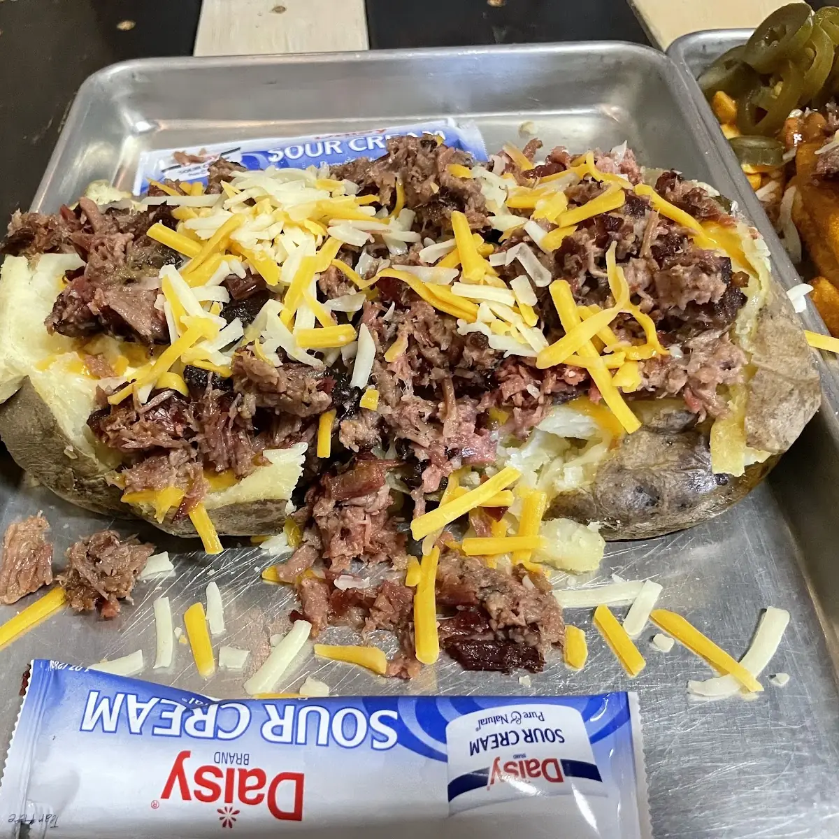 BBQ Loaded Baked Potato