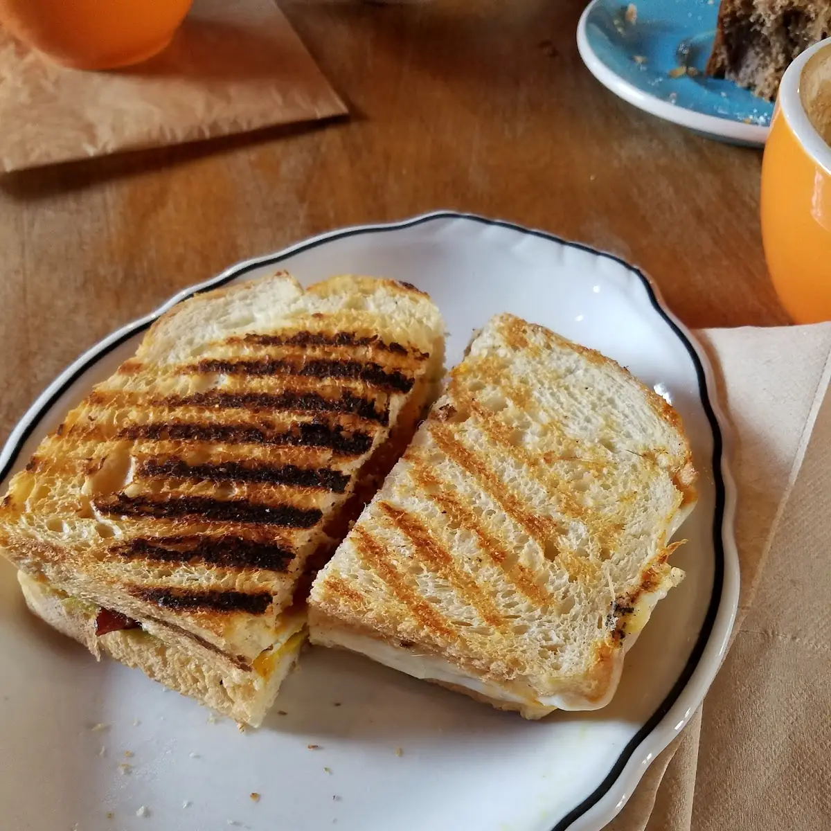 Bacon Egg Avocado Panini