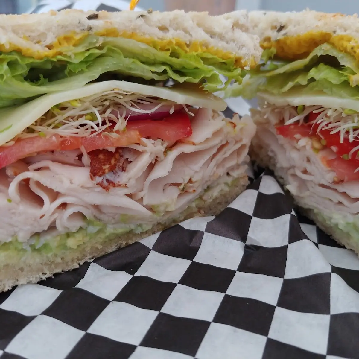 Turkey Avocado Sandwich