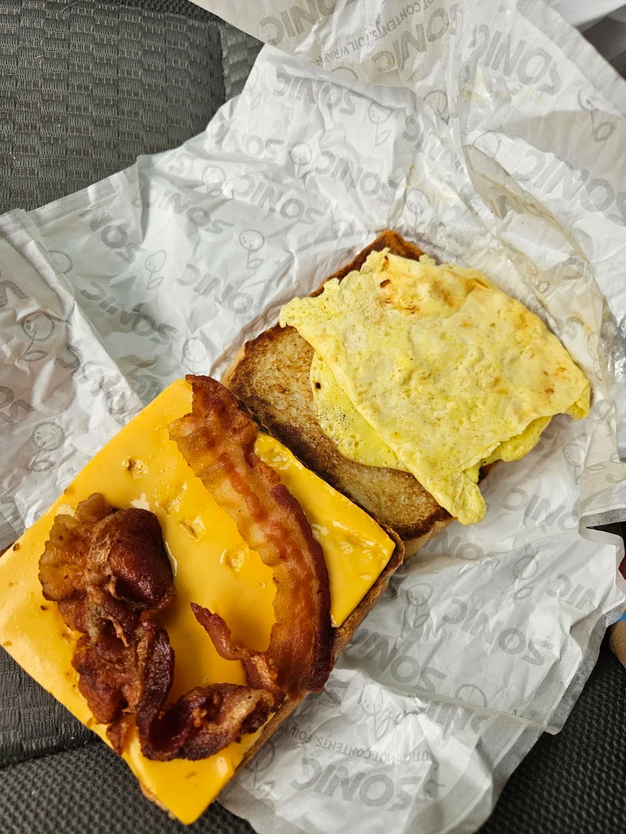 Tad of Bacon Egg and Cheese