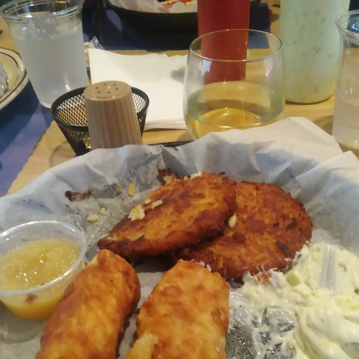 Cod Dinner Greasy Af