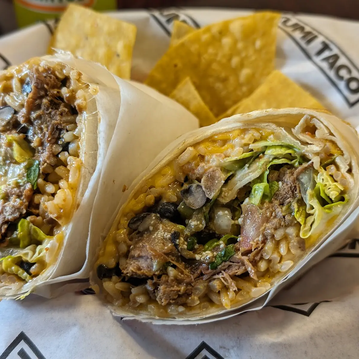Curry Beef Burrito