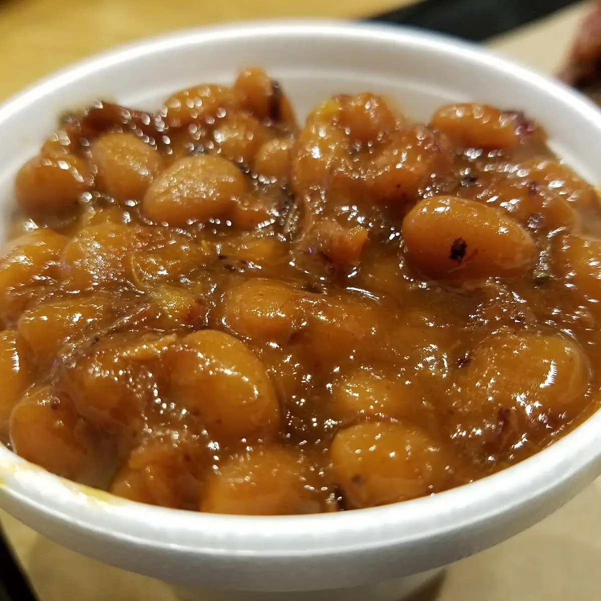 BBQ Baked Beans with Brisket and Pork