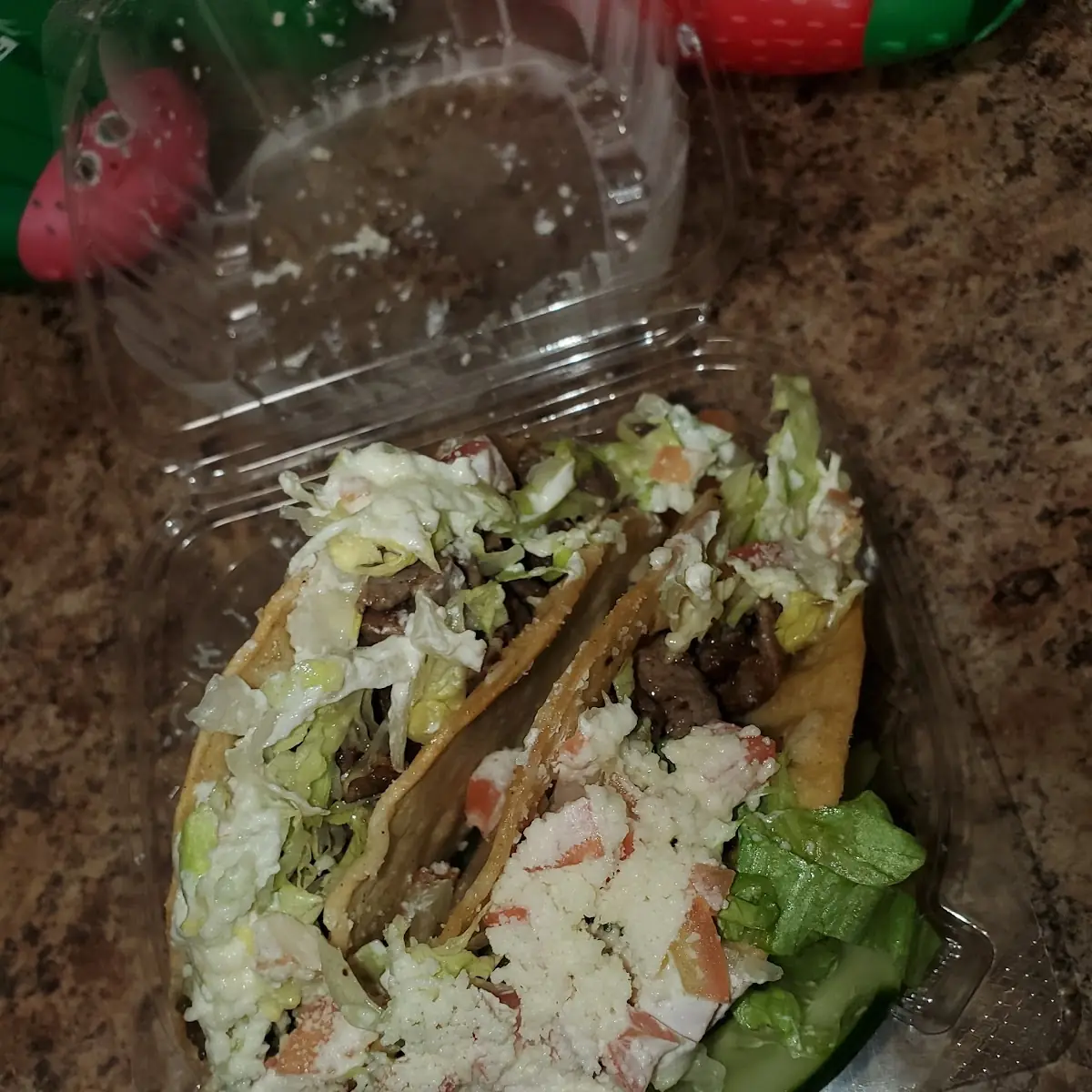 Tacos De Pollo Hard Shell Taco