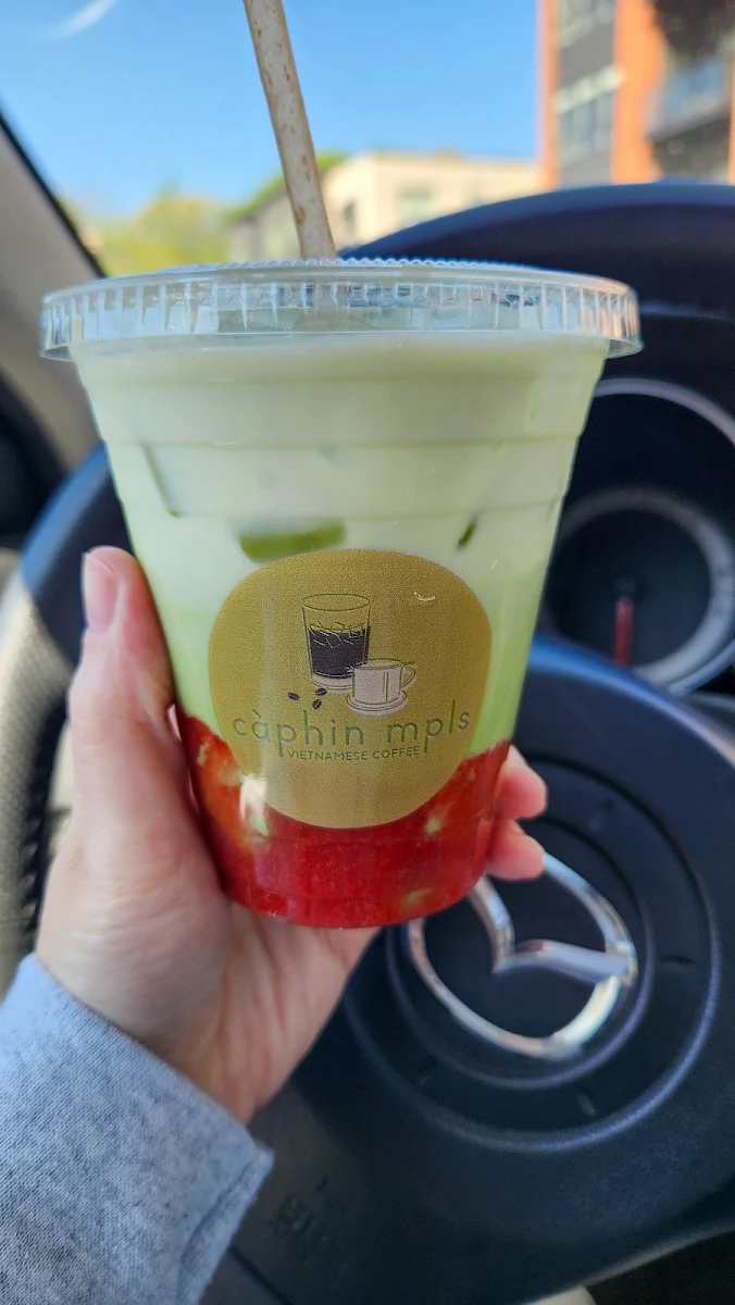 Strawberry Matcha Latte