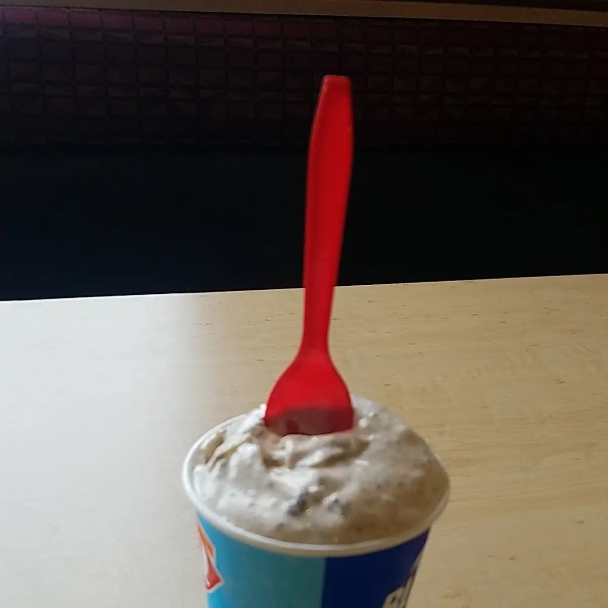 Turtle Pecan Cluster Blizzard Treat
