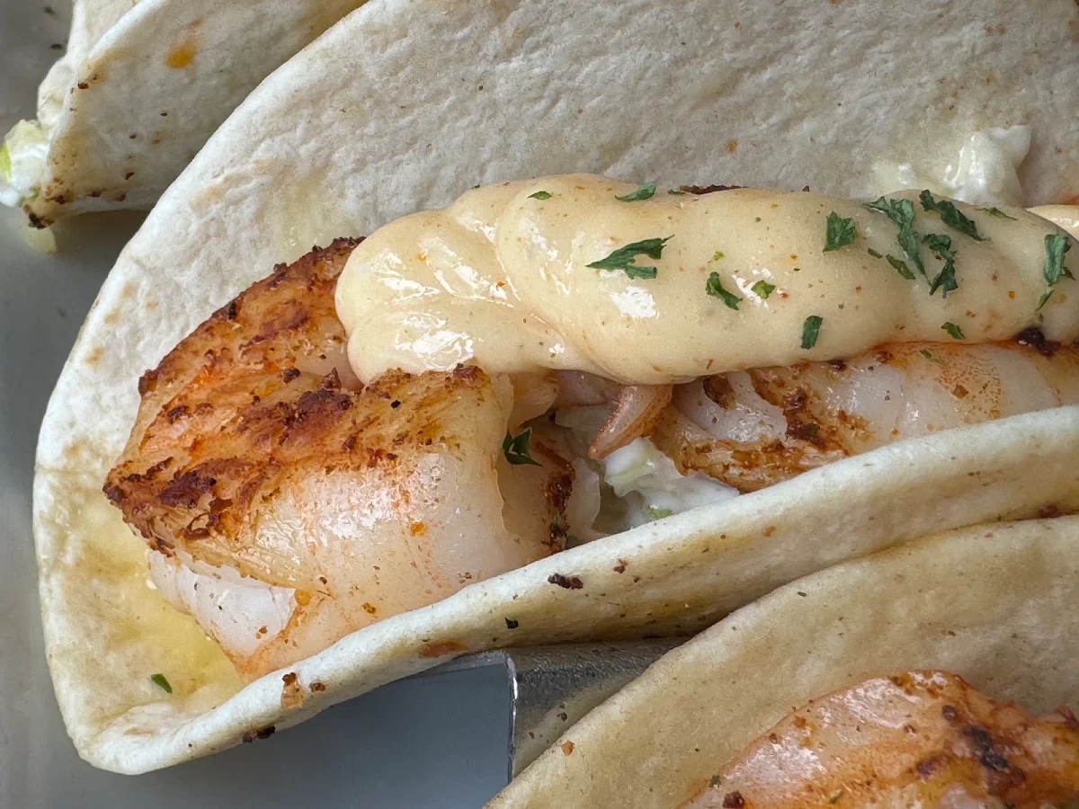 Blackened Shrimp Tacos