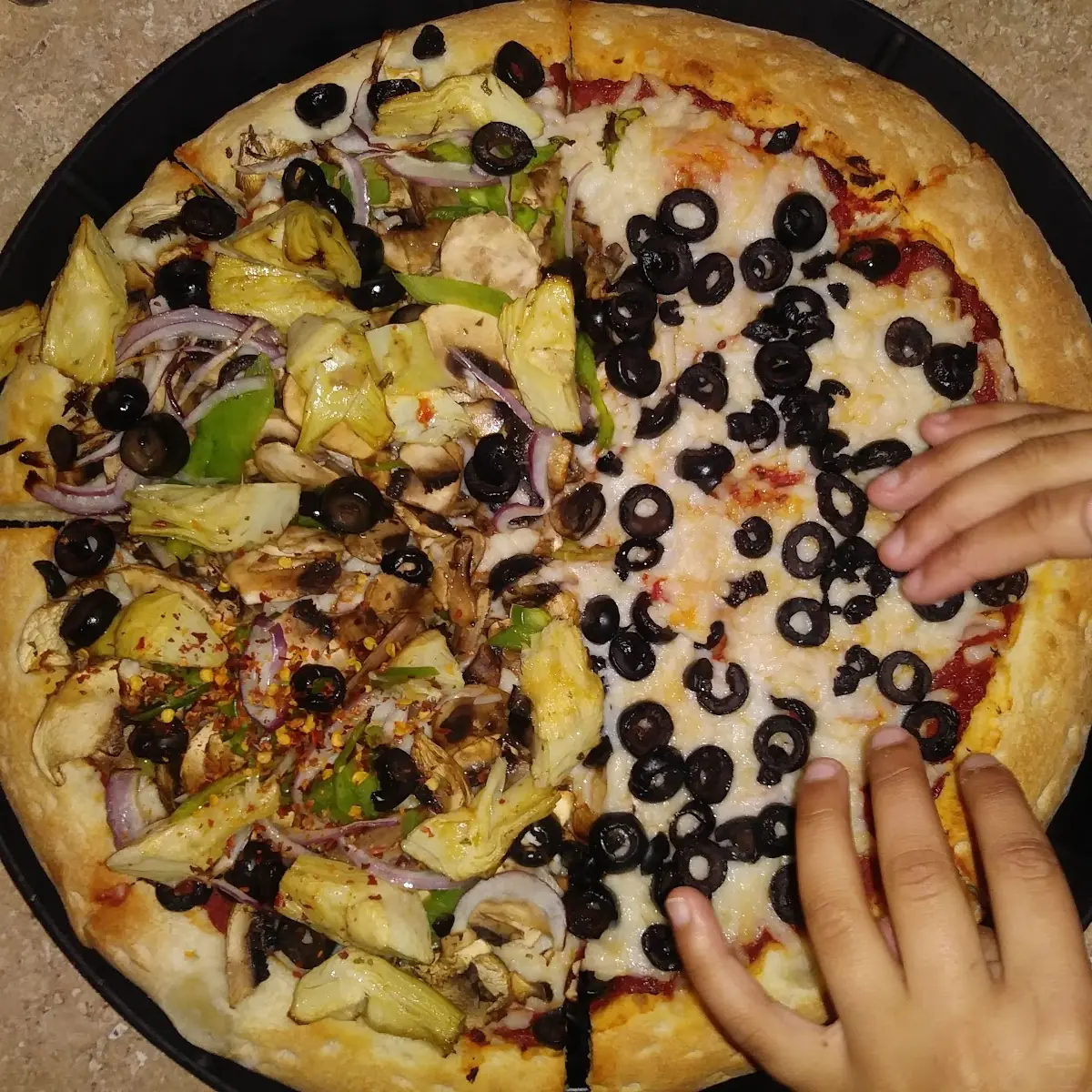Breakfast Veggie Pizza