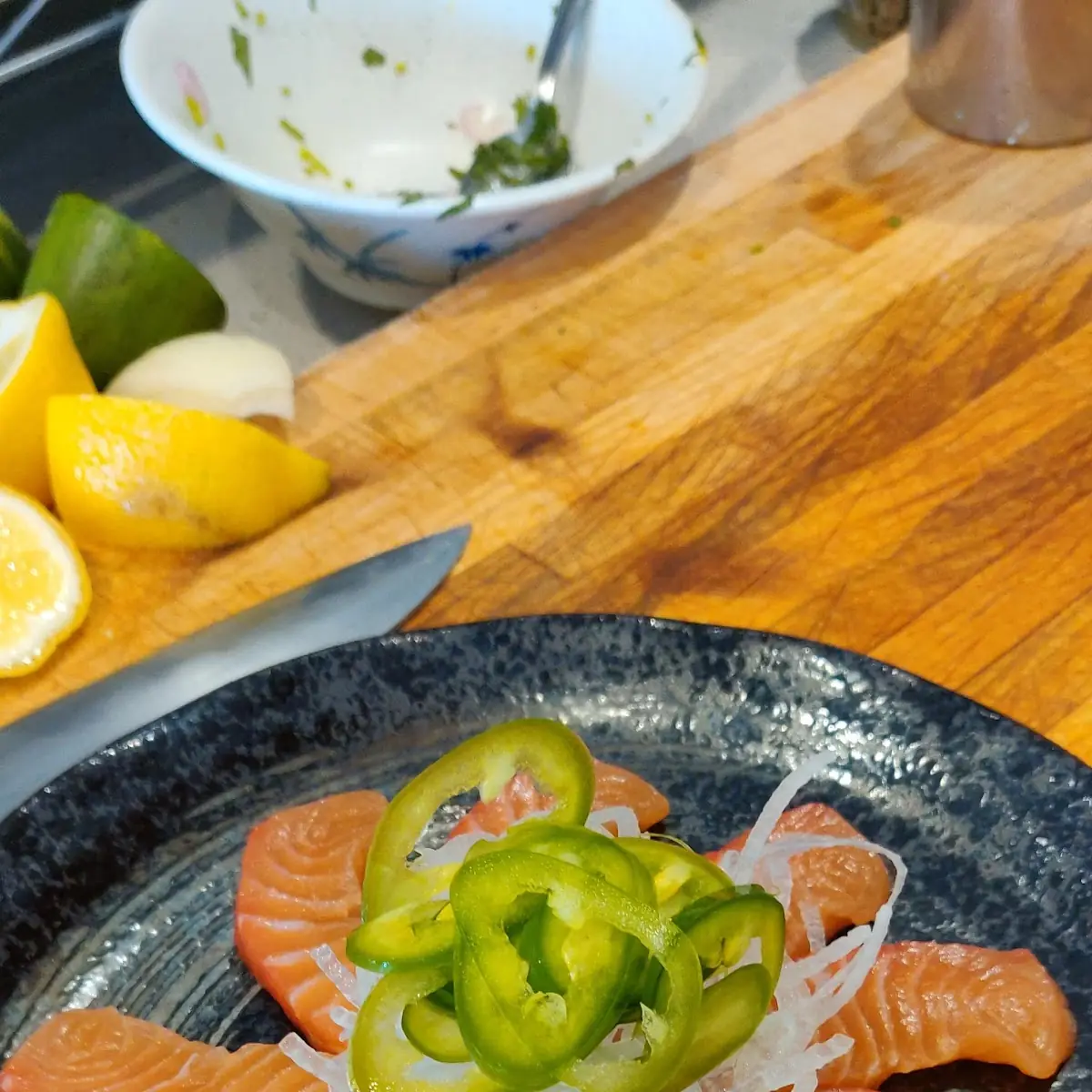 Sake Kunsei Smoked Salmon