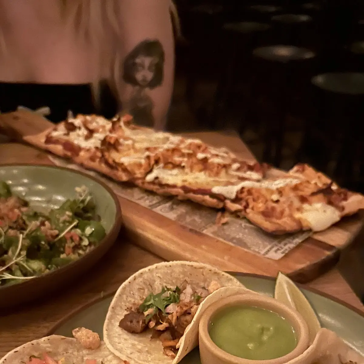 Buffalo Chicken Flatbread