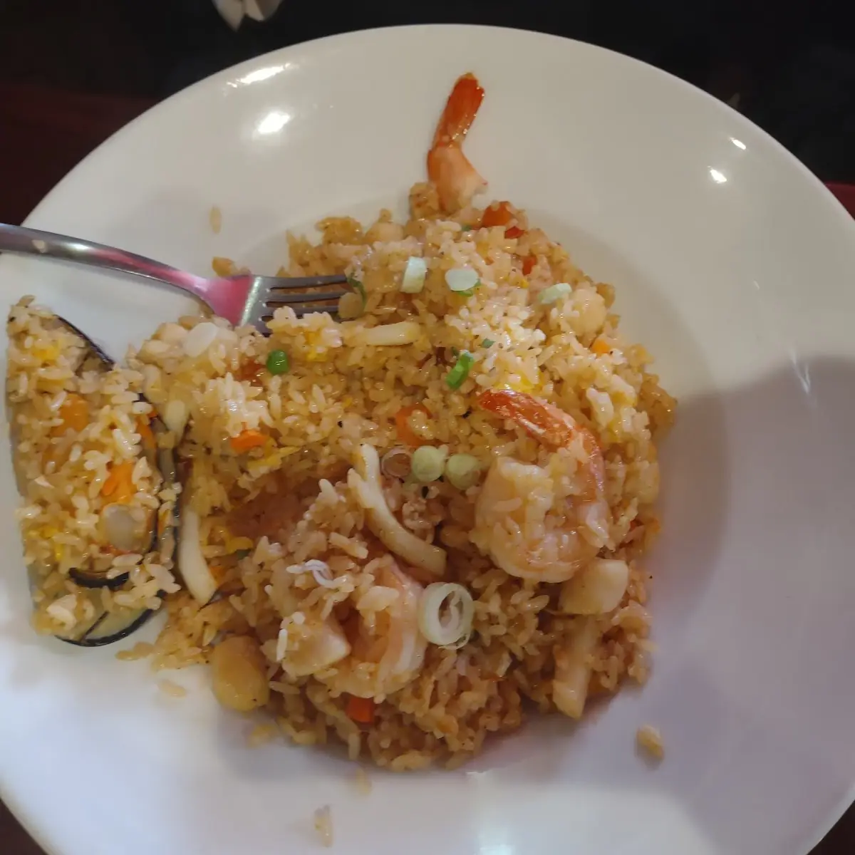Spicy Seafood Fried Rice