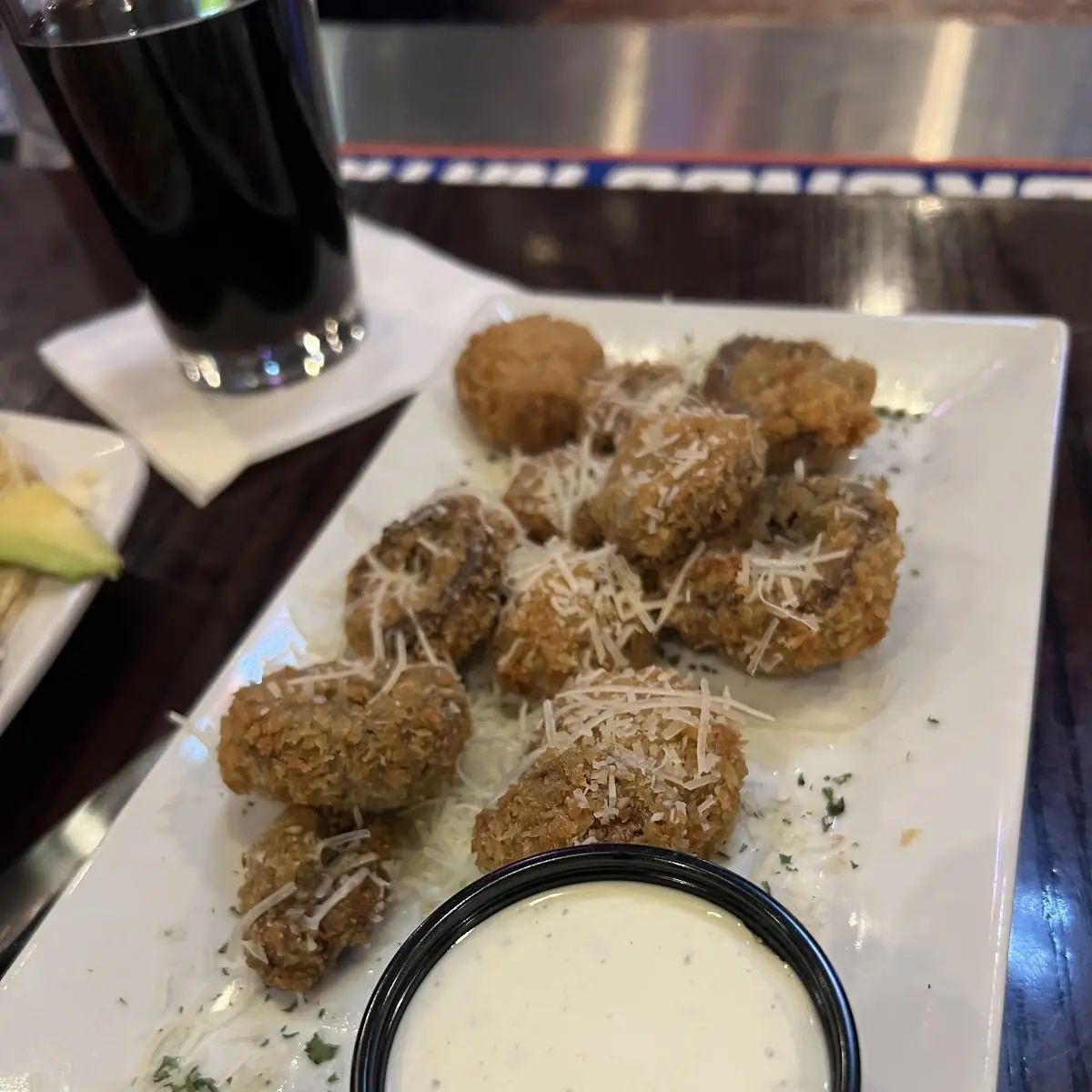 Battered Mushrooms