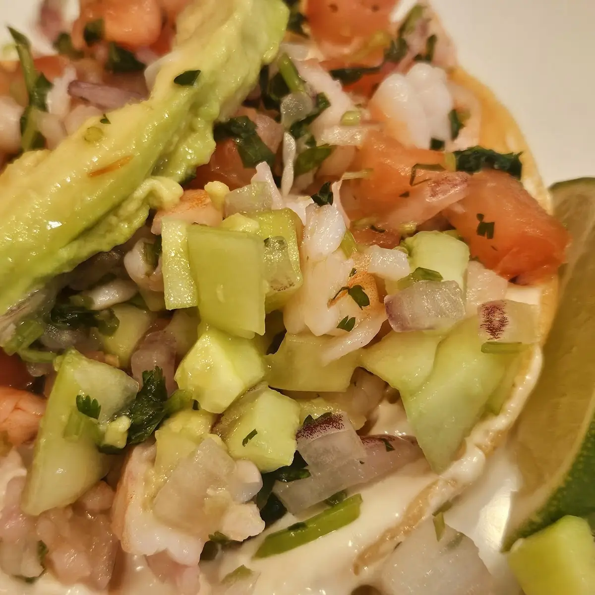 Ceviche Tostada