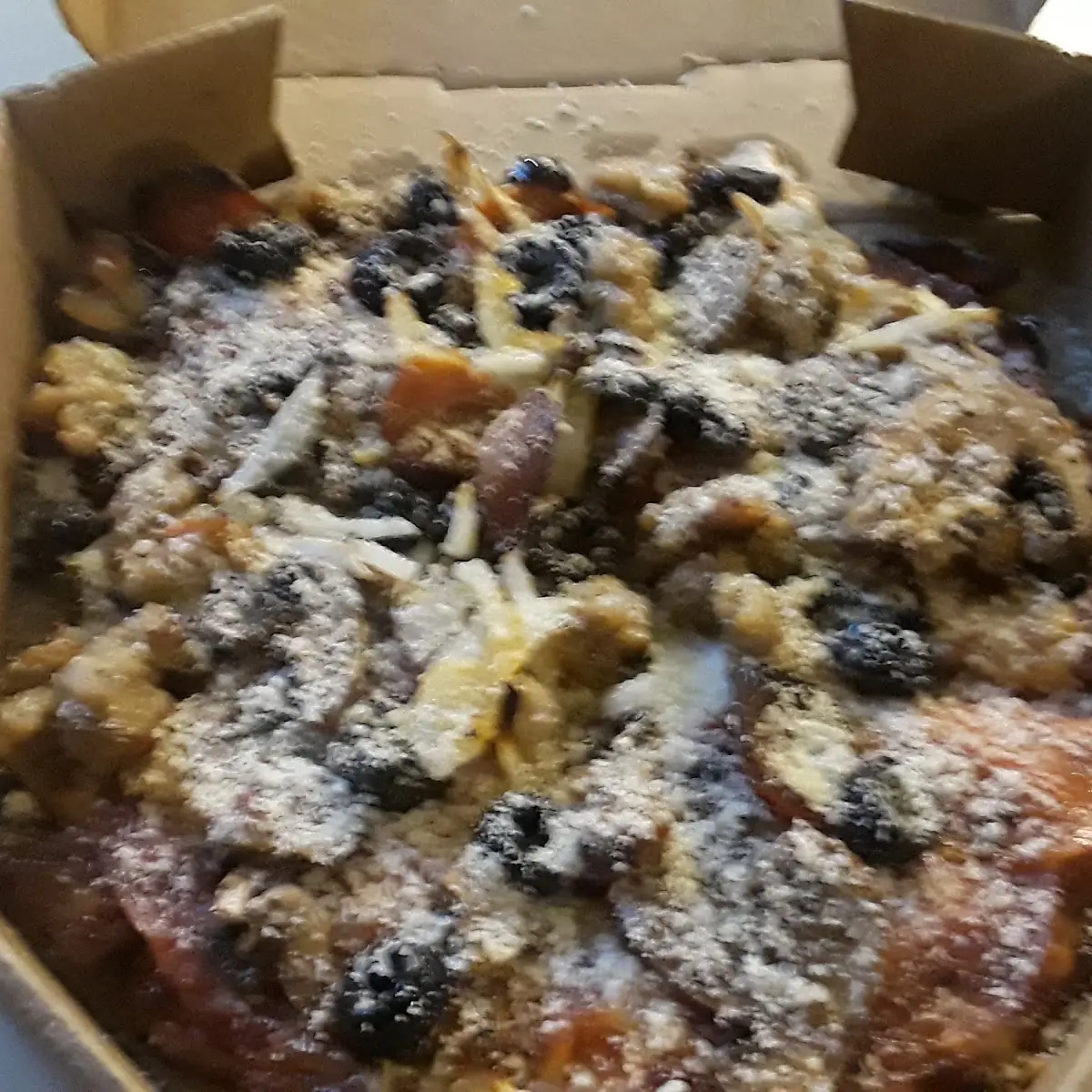 Combination Pizza with Artichoke Hearts