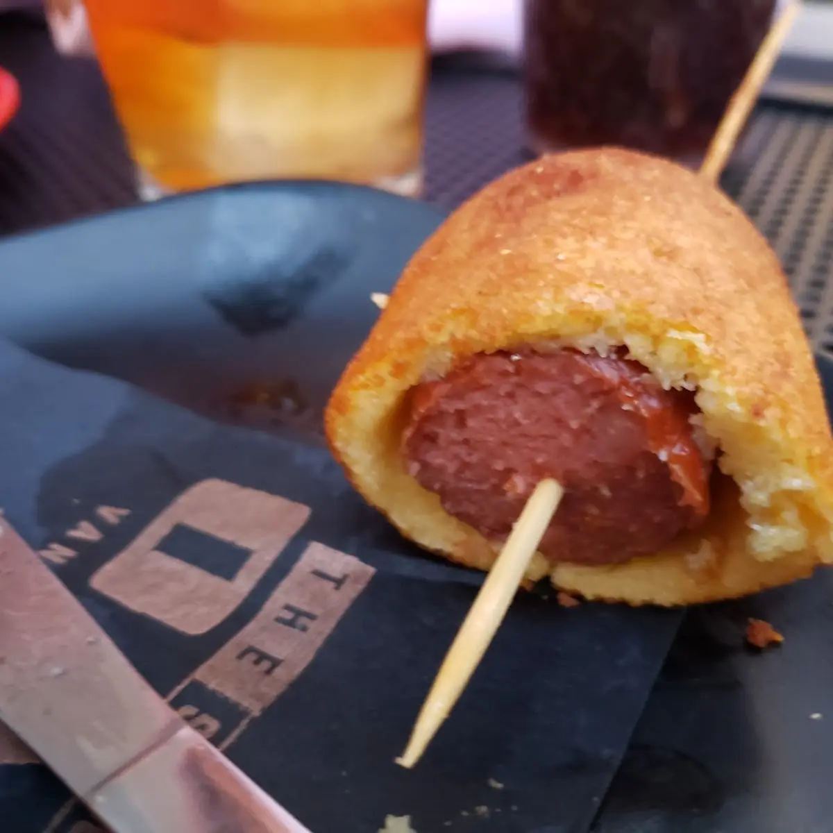 Smoked Sausage Corn Dogs