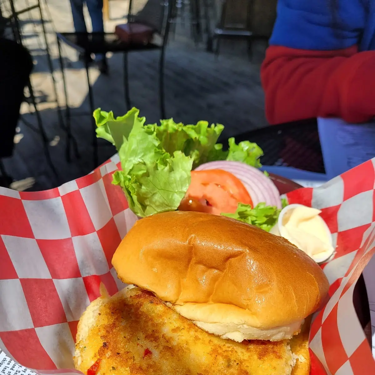 Salmon Burger