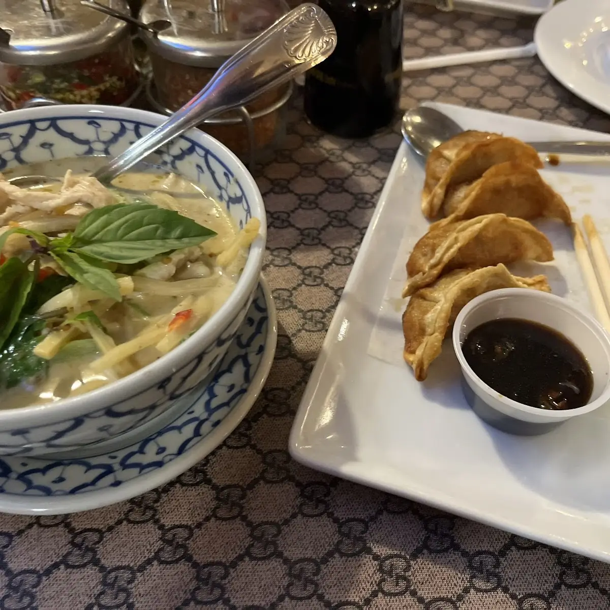 Green Curry Chicken & Dumplings