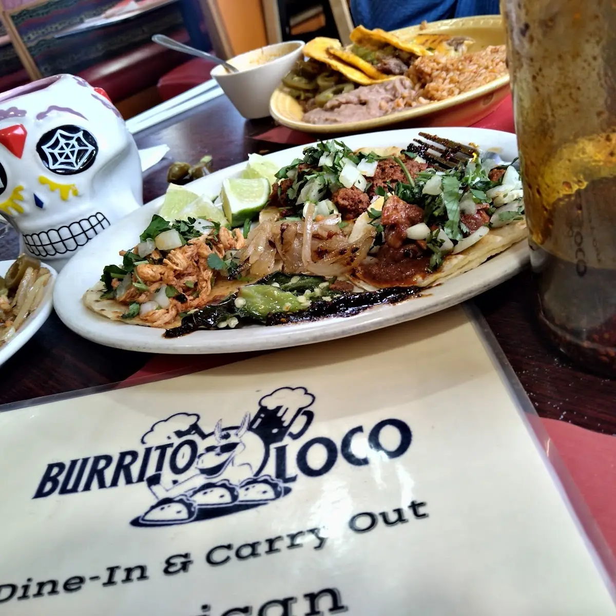 Combination Burrito Loco 1