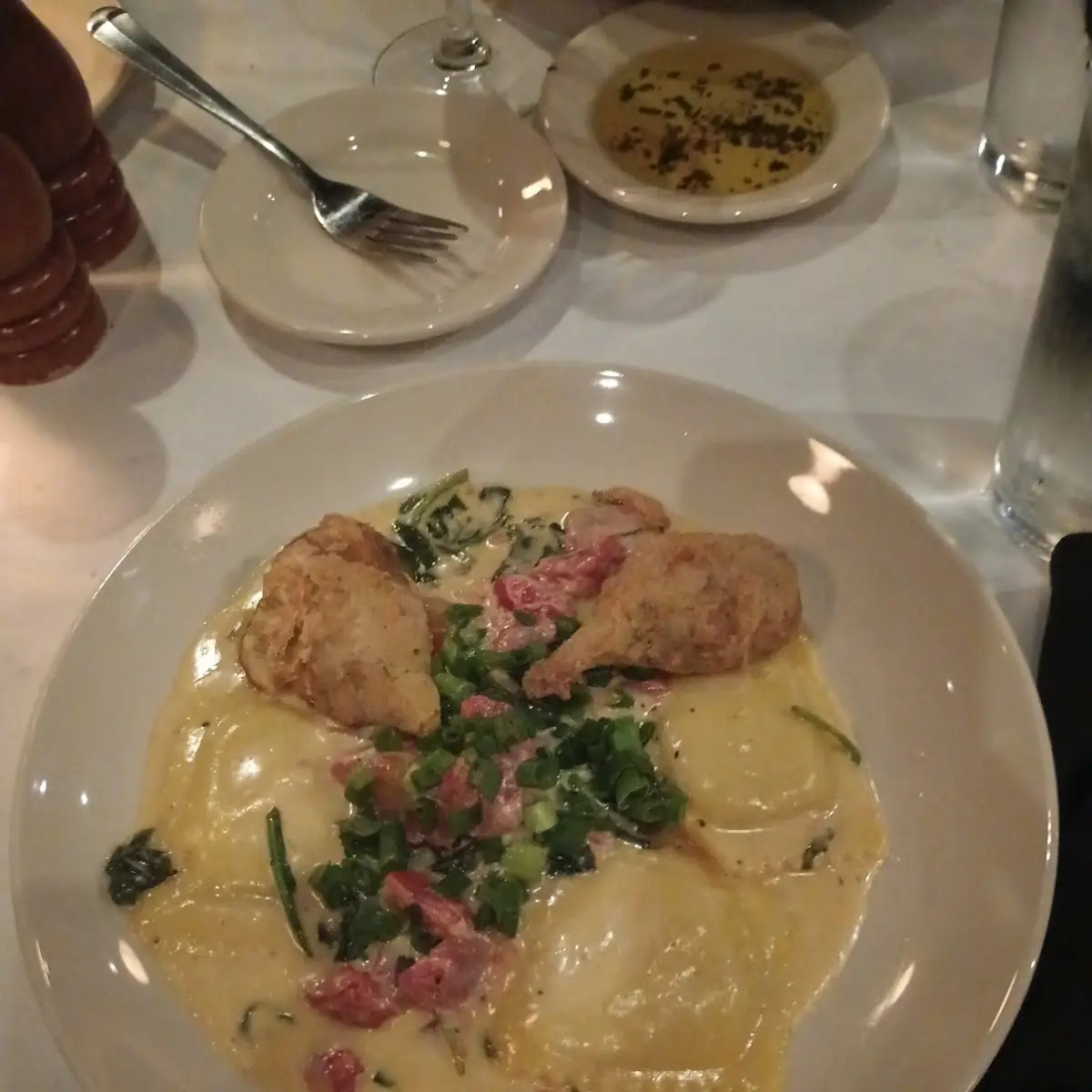 Smoked Chicken Ravioli