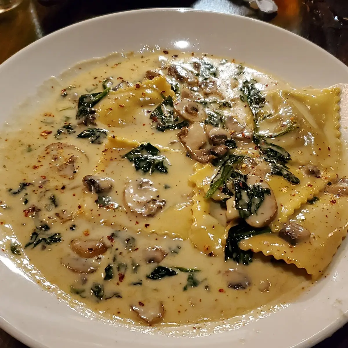 Wild Mushroom Ravioli