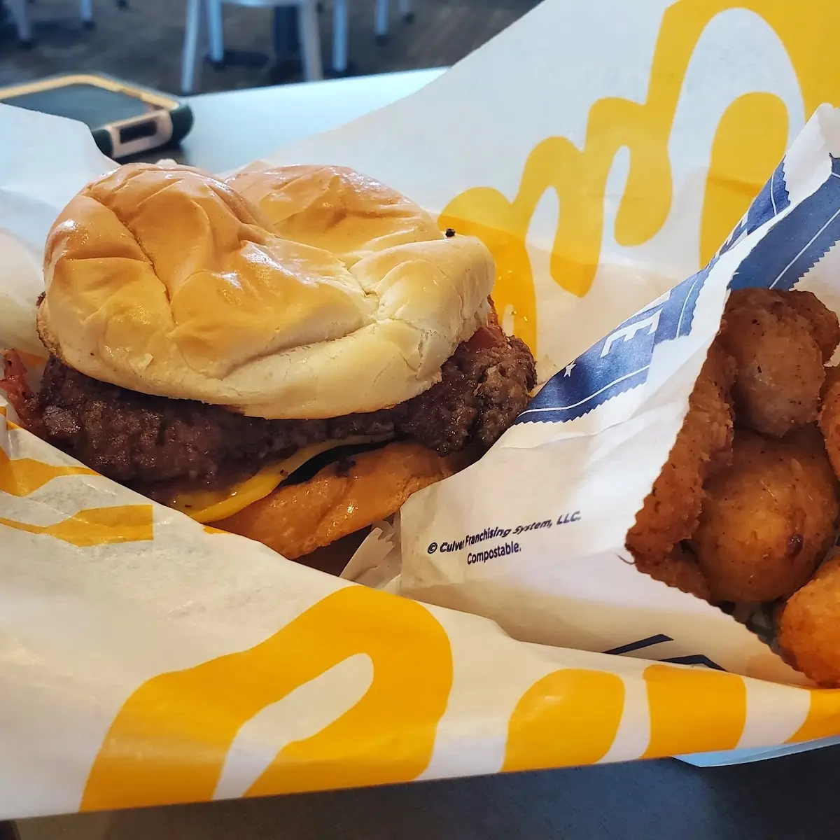 Culver's Deluxe Burger
