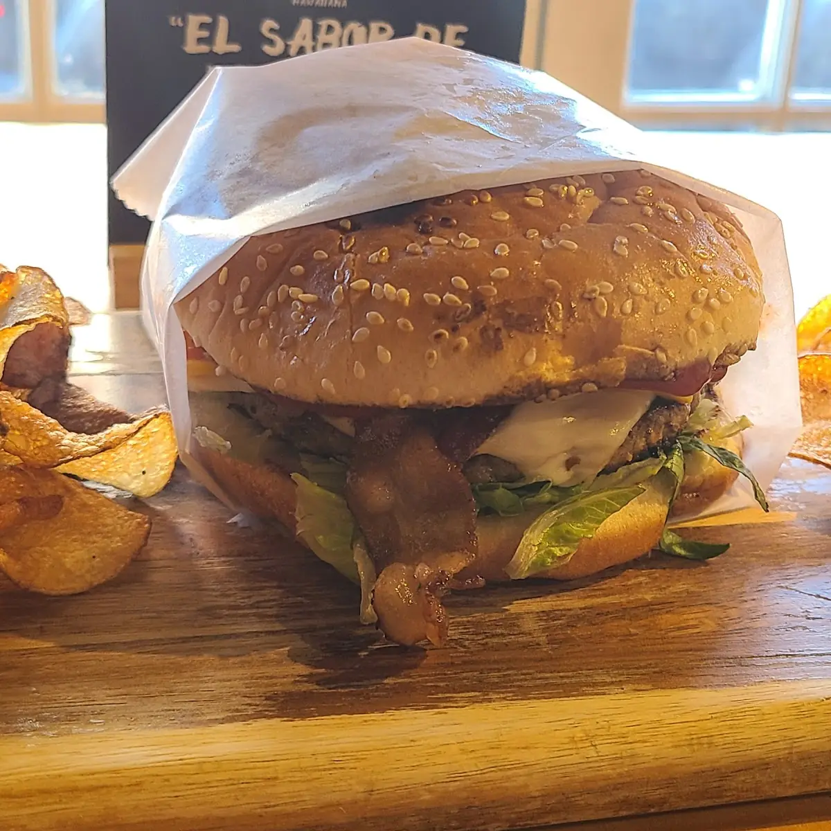 Hamburguesa Hawaiana