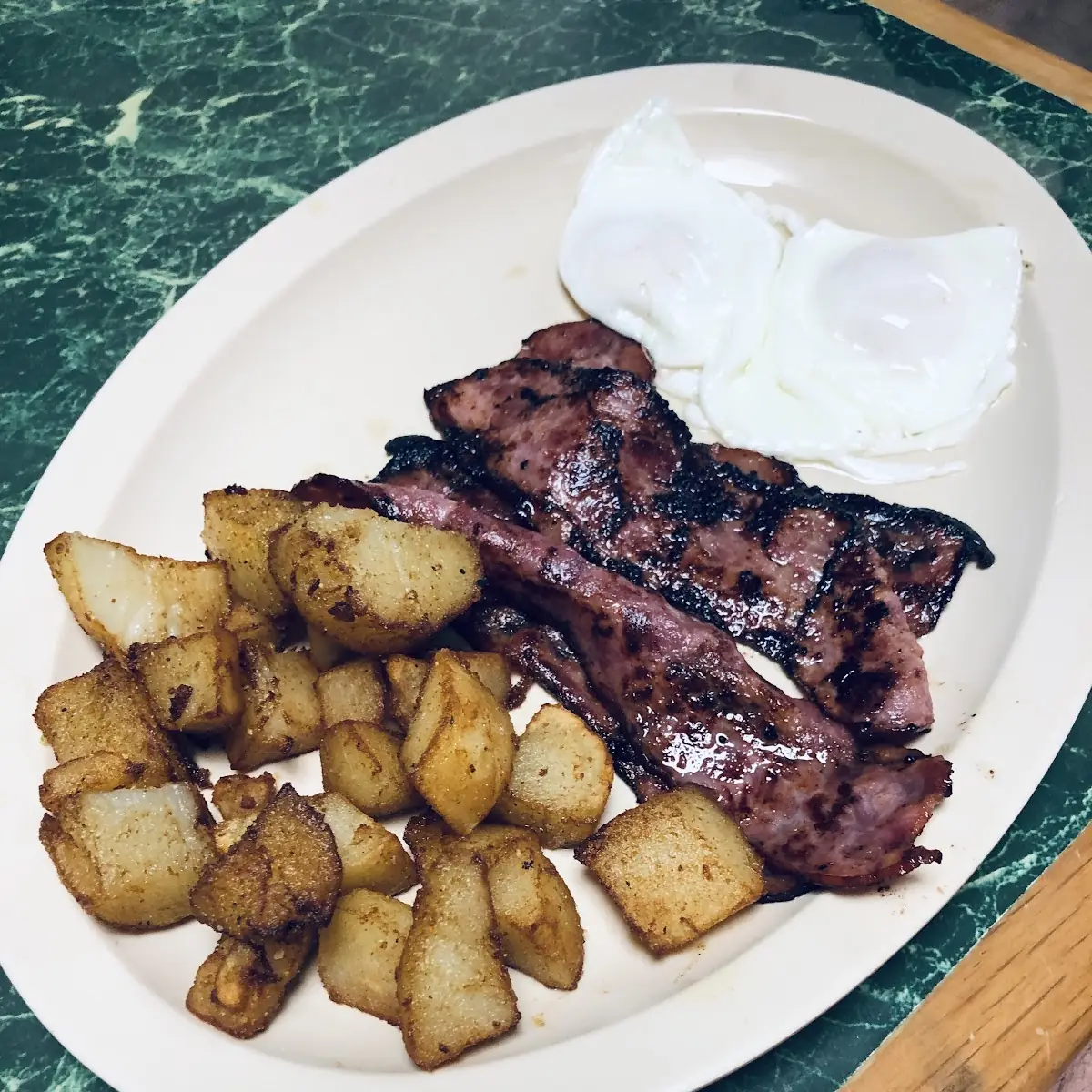 Eggs Turkey Bacon Home Fries