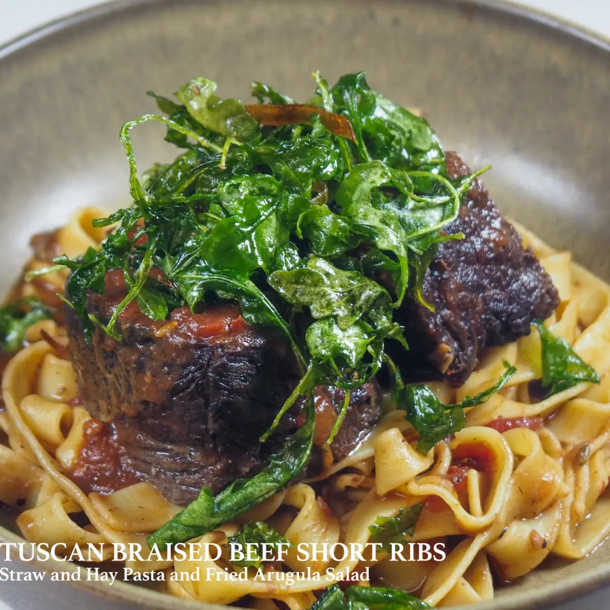 Braised Short Ribs Bourguignon