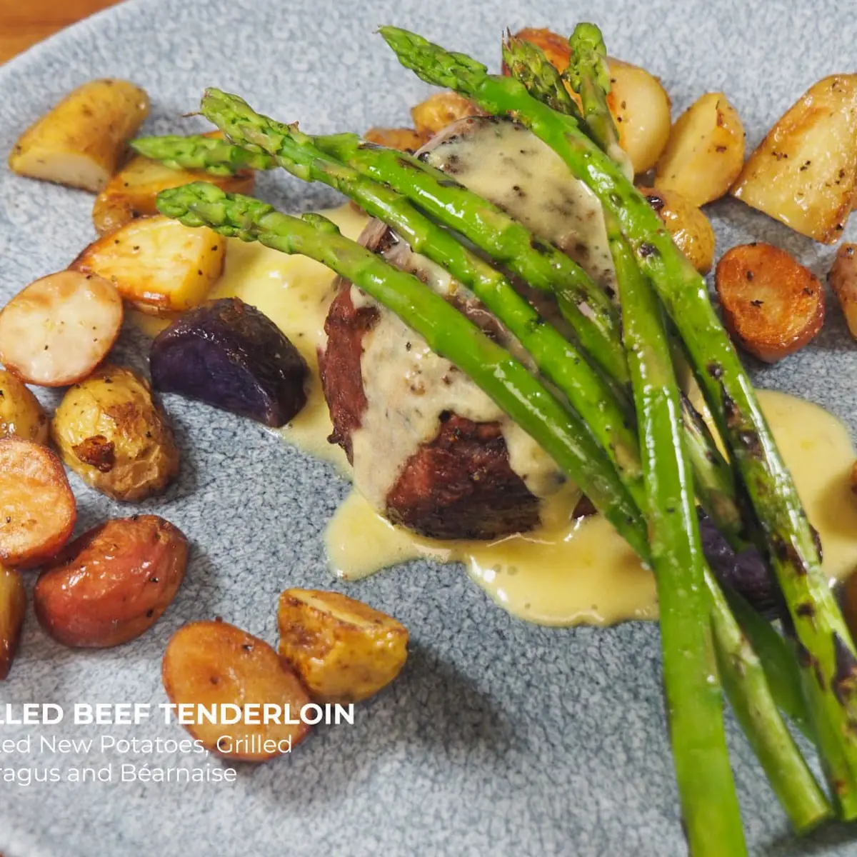Grilled Beef Tenderloin Oscar