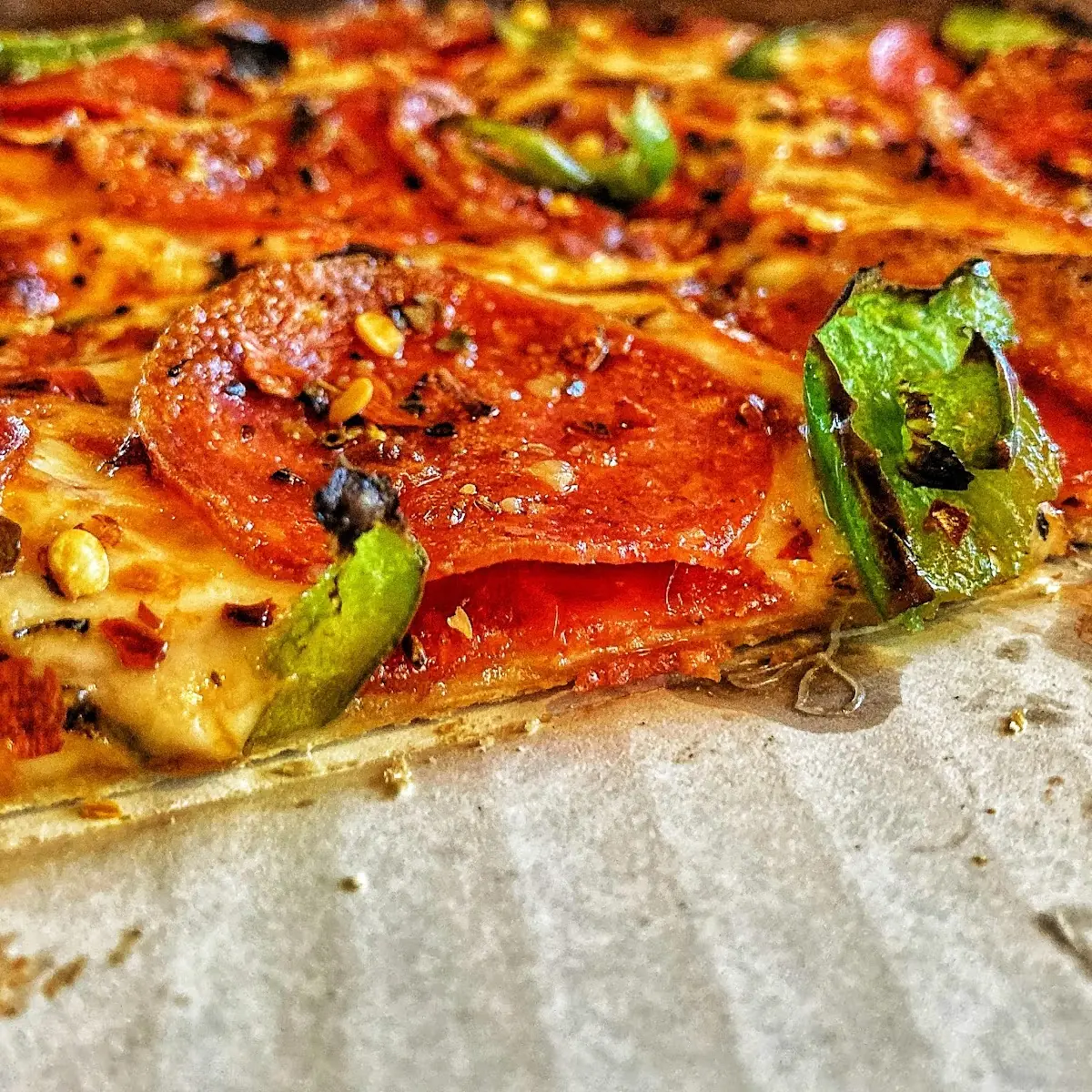 Thin Crust Pizza