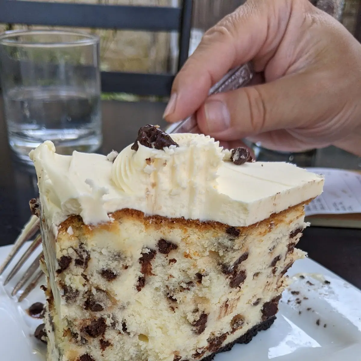 Chocolate Chip Cheesecake