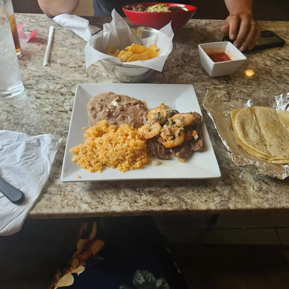 Kids Taco w Rice & Beans