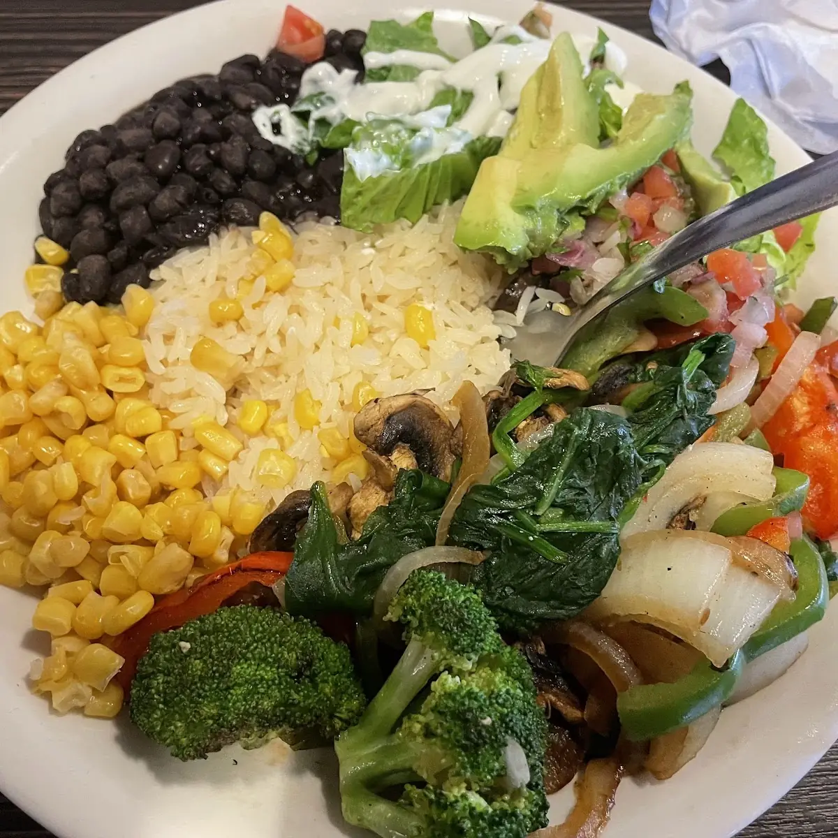 Vegetarian Burrito Bowl