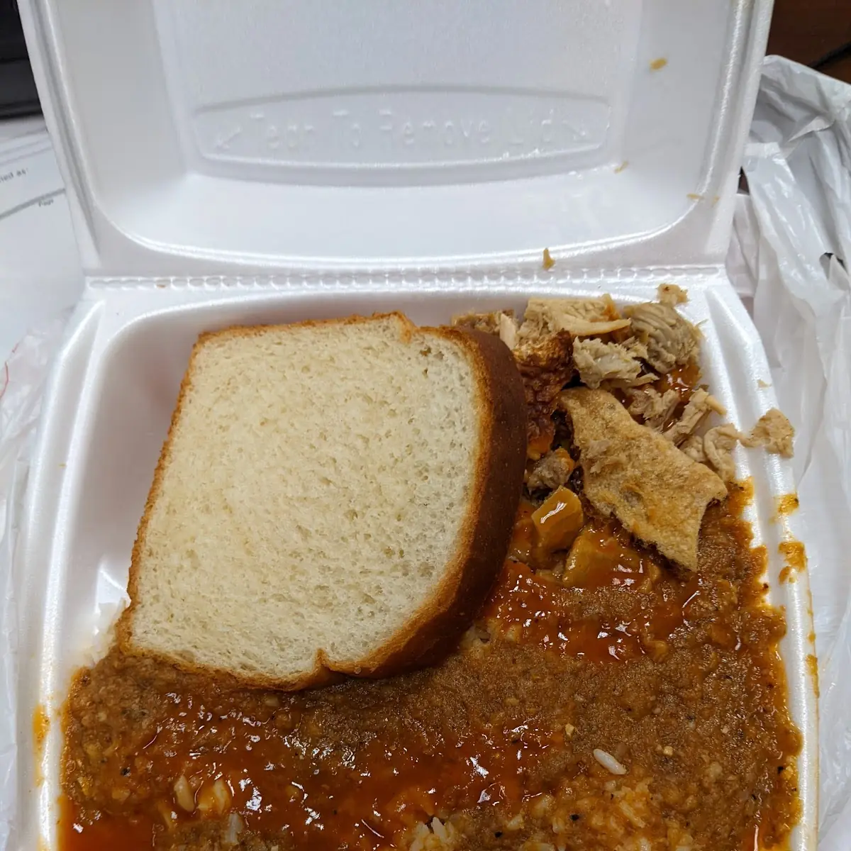 Pulled Pork Plate with Hash and Rice