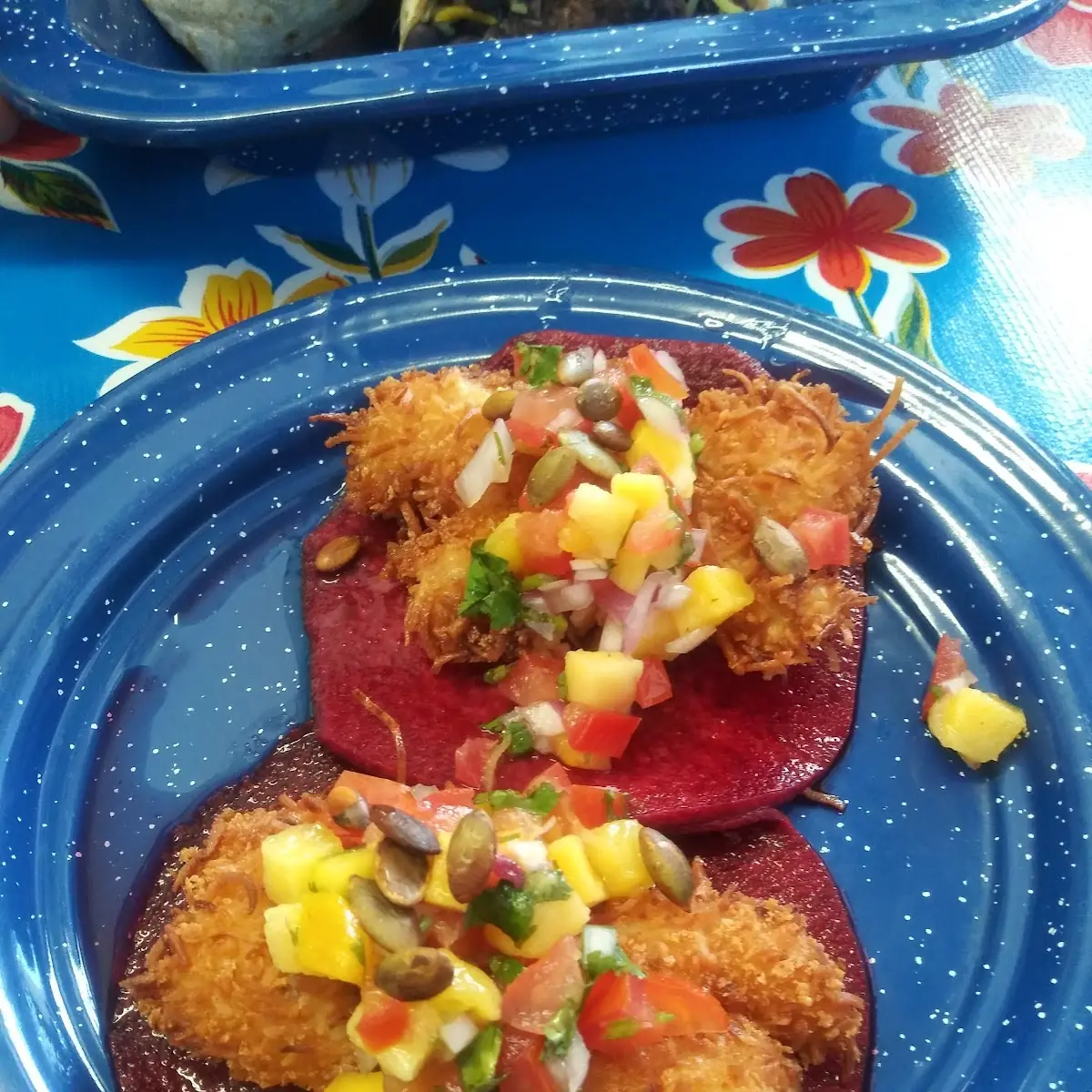 Coconut Shrimp Taco