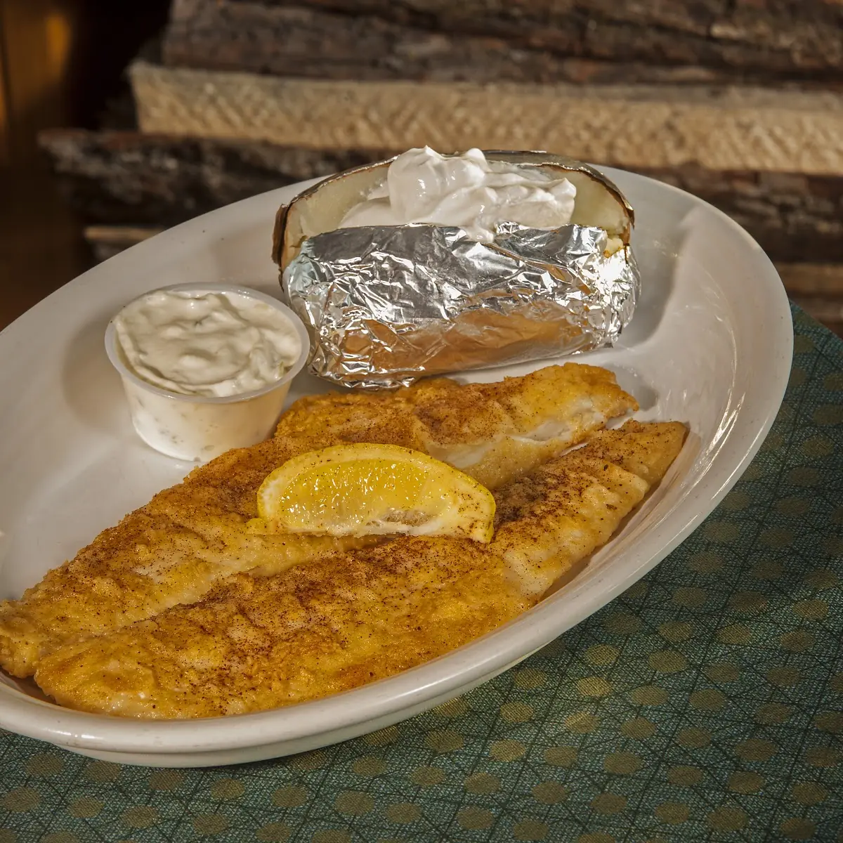 Lemon Pepper Walleye