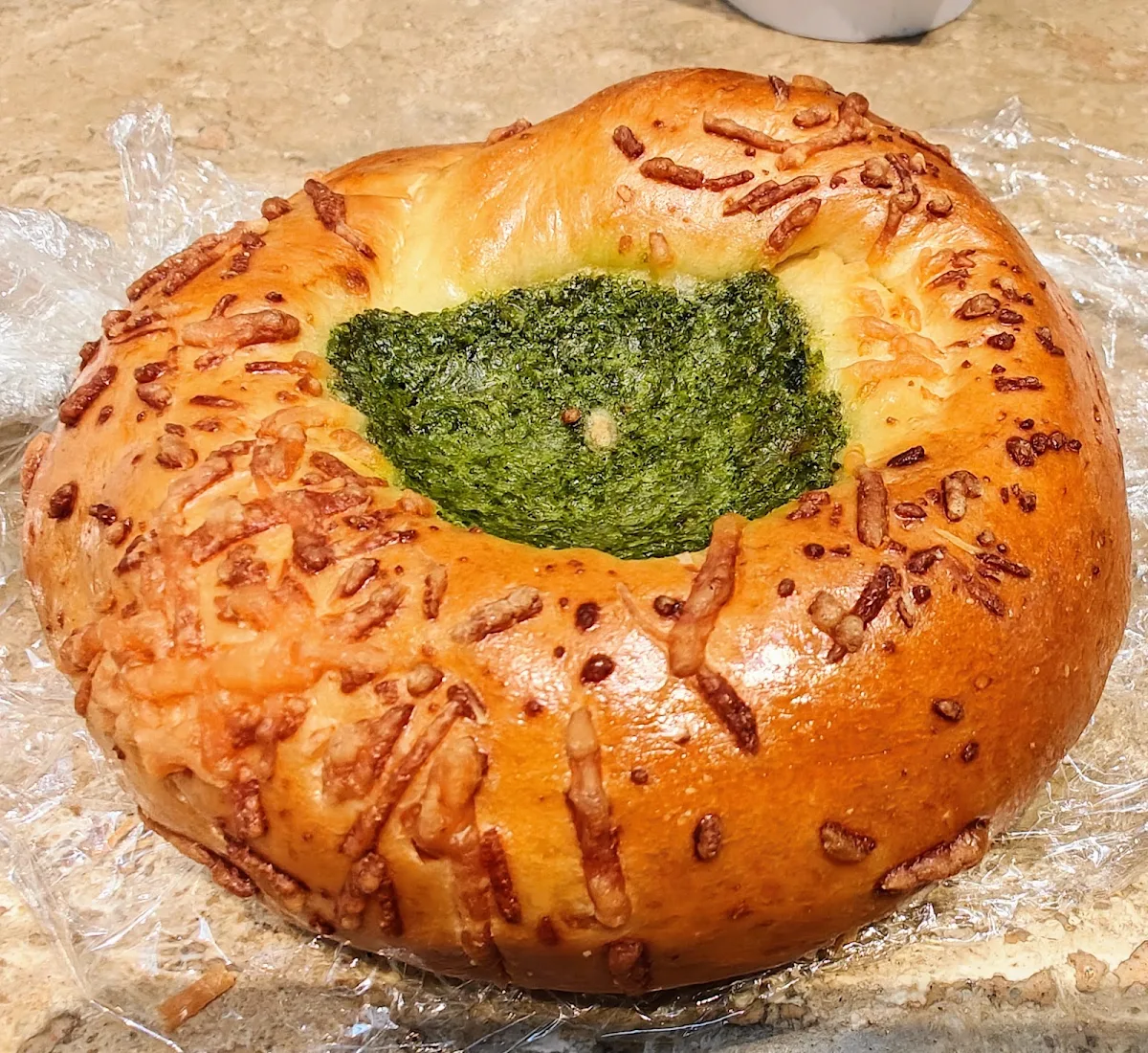 Pesto Goat Cheese Pastry