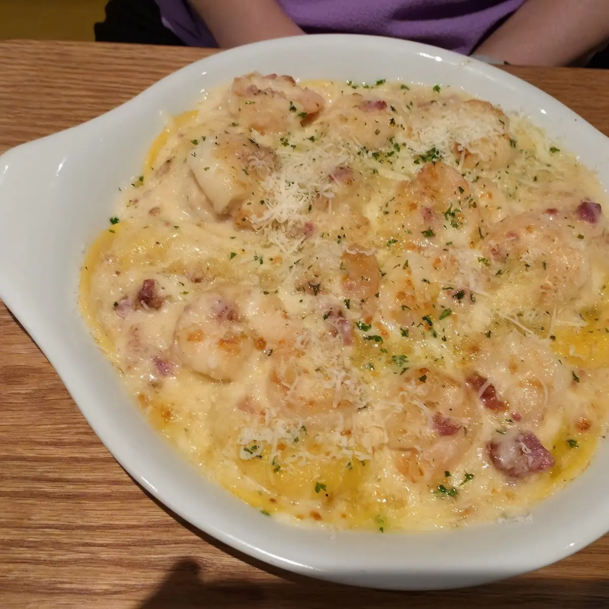 Ravioli Carbonara