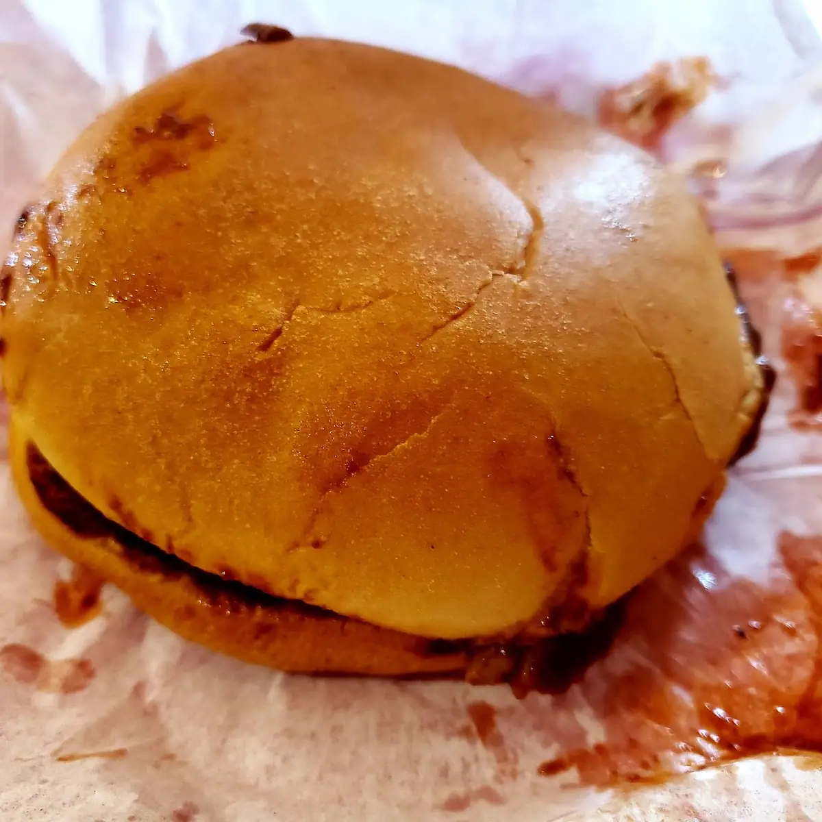 Sliced Brisket Sandwich