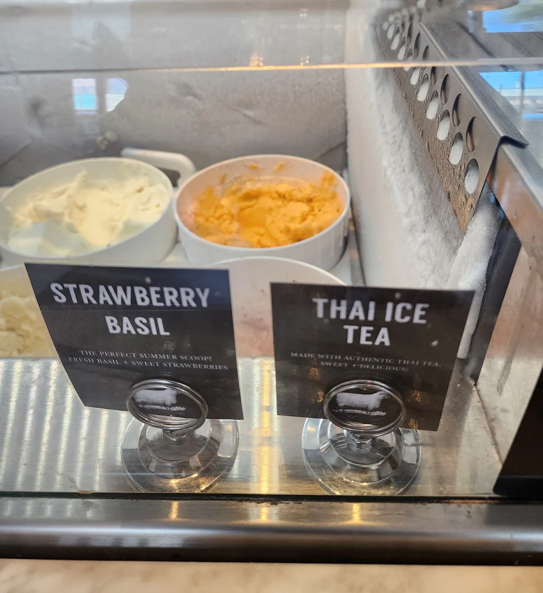 Strawberry Basil and Thai Tea